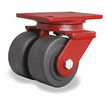 HAMILTON Plate Caster 3000 lb Load Rating, 55HA44