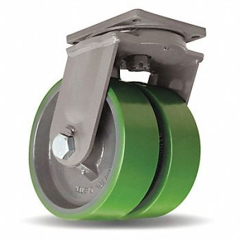 HAMILTON Plate Caster 6000 lb Load Rating, 55HA37
