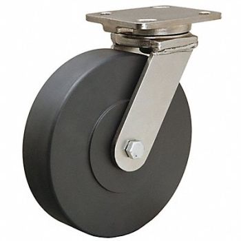 HAMILTON Plate Caster 1600 lb Load Rating, 55HA42