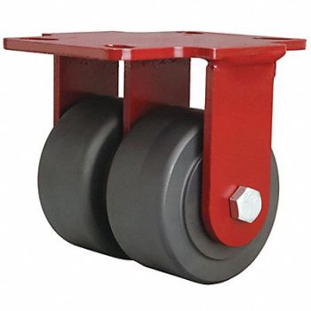 HAMILTON Plate Caster 3000 lb Load Rating, 55HA43