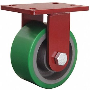 HAMILTON Plate Caster 2200 lb Load Rating, 55HA46