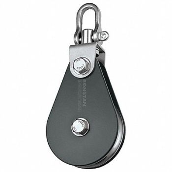 GRAINGER APPROVED Pulley Block Designed For Wire Rope, 55HA74