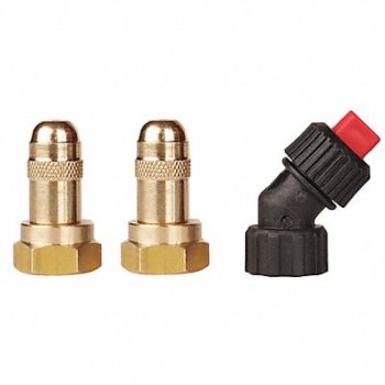 MILWAUKEE Sprayer Nozzles Size 1.35mm/2.8mm, 55HA94