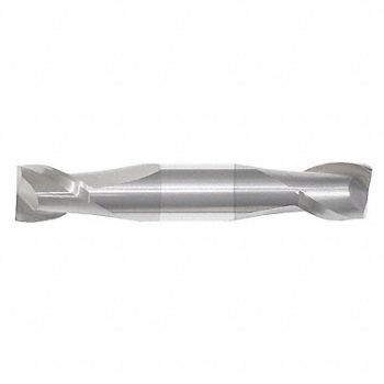 GRAINGER APPROVED Sq. End Mill Double End Carb 1/2, 55HG30