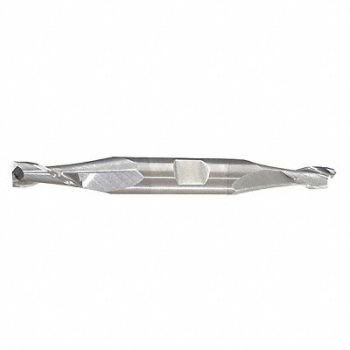 GRAINGER APPROVED Sq. End Mill Double End Carb 1/4, 55HG55