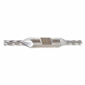 GRAINGER APPROVED Sq. End Mill Double End Carb 1/2, 55HG62