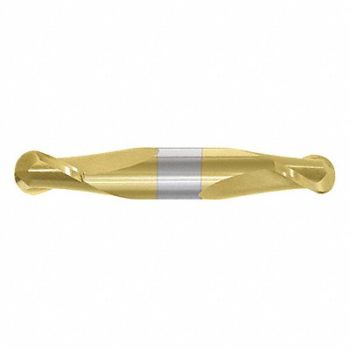 GRAINGER APPROVED Ball End Mill Double End 1/2 Carbide, 55HG70