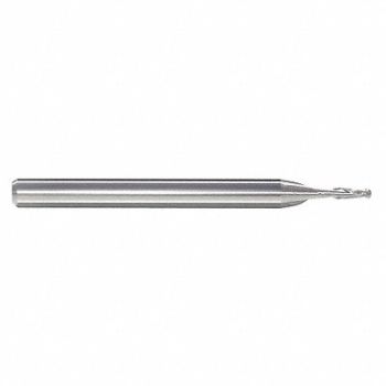 GRAINGER APPROVED Ball End Mill Single End 3/32 Carbide, 55HH44