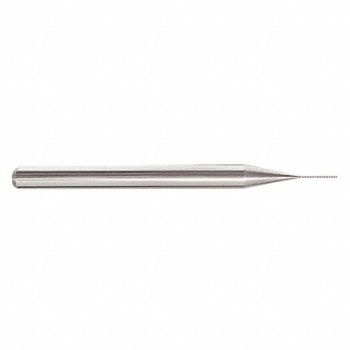 GRAINGER APPROVED Ball End Mill Single End 1/64 Carbide, 55HH70