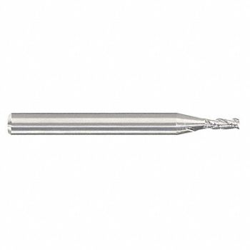 GRAINGER APPROVED Corner Chamfer End Mill 1/8 Carbide, 55HJ37