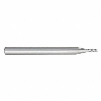 GRAINGER APPROVED Corner Chamfer End Mill 1/8 Carbide, 55HJ84