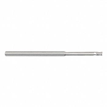 GRAINGER APPROVED Corner Chamfer End Mill 1/8 Carbide, 55HJ86