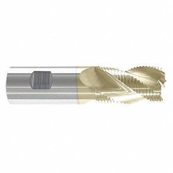 GRAINGER APPROVED Corner Chamfer End Mill 3/4 Carbide, 55HK04