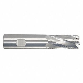 GRAINGER APPROVED Corner Chamfer End Mill 1 Carbide, 55HK45