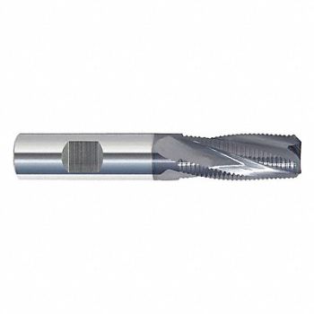 GRAINGER APPROVED Corner Chamfer End Mill 5/8 Carbide, 55HK26