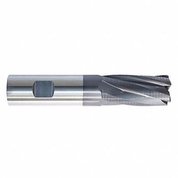 GRAINGER APPROVED Corner Chamfer End Mill 1 Carbide, 55HK46
