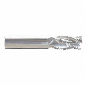 GRAINGER APPROVED Cor Rad End Mill 5/8 Carb 0 rad, 55HK83