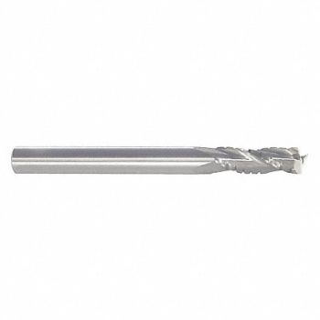GRAINGER APPROVED Cor Rad End Mill 5/8 Carb 0 rad, 55HL24