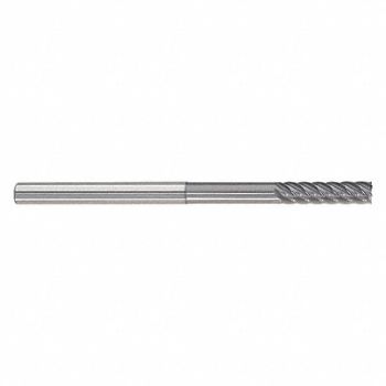 GRAINGER APPROVED Cor Rad End Mill 3/4 Carb 0 rad, 55HU51
