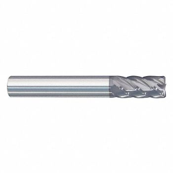 GRAINGER APPROVED Cor Rad End Mill 3/4 Carb 0 rad, 55HW13