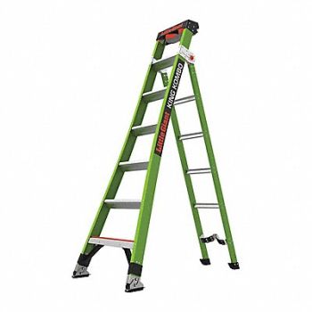 LITTLE GIANT Multipurpose Ladder Extended 12 ft H, 55HX88
