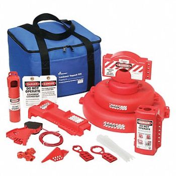 SKILCRAFT Portable Lockout Kit Valve Lockout, 55HY37