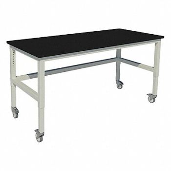 INSTOCK Adjustable Table 960 lb Cap. 48 W 24 D, 55JC97