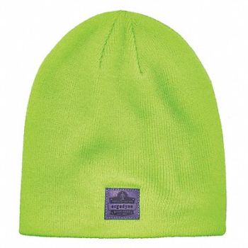 N-FERNO BY ERGODYNE Knit Beanie Over the Head Universal Lime, 55JF15