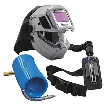 MILLER Supplied Air Respirator Helmet, 55JF41