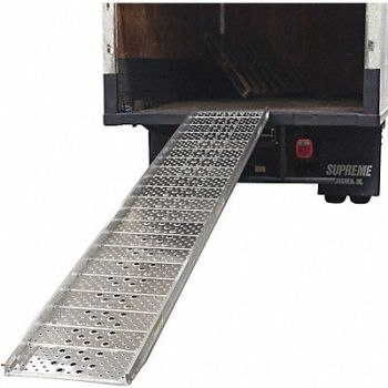 HEAVY DUTY RAMPS Walk Ramp Apron End 2000 lb Capacity, 55JG73