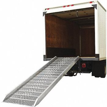 HEAVY DUTY RAMPS Walk Ramp Apron End 2000 lb Capacity, 55JG74