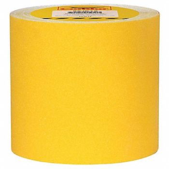CONDOR AntiSlip Tape 60 ftLx6 W YLW 46Grit PK2, 55JK19
