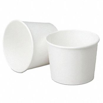 ABILITY ONE Disposable Hot Cup 12 oz White PK1200, 55JK94