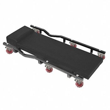 WHITESIDE Creeper 4-5/8 H Steel 6 Wheels, 55JV49