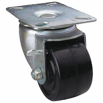 GRAINGER APPROVED Standard Plate Caster Wheel 3 Dia, 55KC17