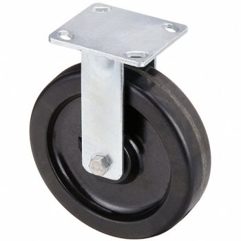 GRAINGER APPROVED Standard Plate Caster Wheel 8 Dia, 55KC23