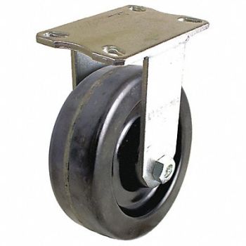 GRAINGER APPROVED Standard Plate Caster Wheel 8 Dia, 55KC28