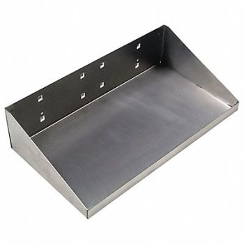 TRITON PRODUCTS Pegboard Shelf 6inx3 inx12in Screw-In, 55KF56