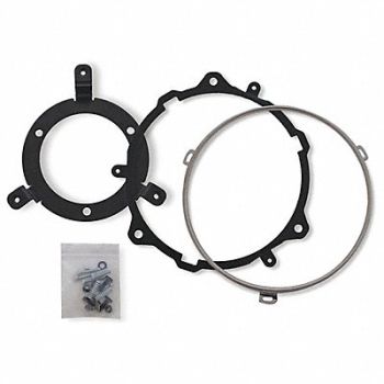 J.W. SPEAKER Headlight Mounting Kit Black, 55KH83