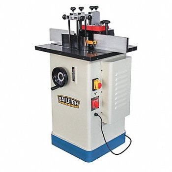 BAILEIGH INDUSTRIAL Wood Shaper Corded 220V, 55KM94