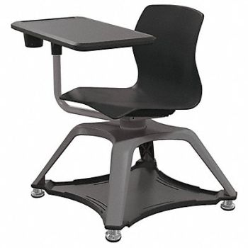 MOORECO Student Desk Seed Series Black Chair, 55KR23