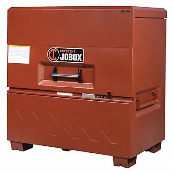 CRESCENT JOBOX Piano-Style Jobsite Box 51 in Brown, 55KR32