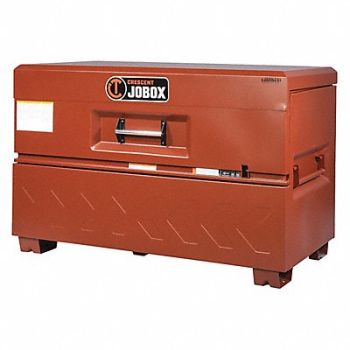CRESCENT JOBOX Piano-Style Jobsite Box 39 in Brown, 55KR37