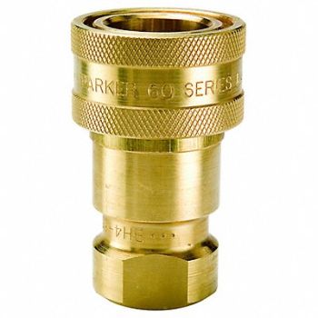 PARKER Quick Connect Socket 3/4 3/4 -14, 55KU53