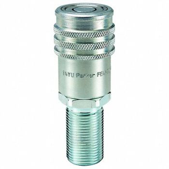 PARKER Quick Connect Socket 1/2 9/16 -18, 55KU69