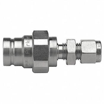 PARKER Quick Connect Plug 1/4 9/16 -18, 55KV51