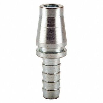 PARKER Quick Connect Plug 1/4 Body 1/4 Barb, 55KW35