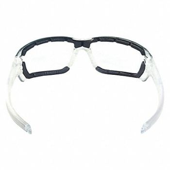 MCR SAFETY Safety Glass Clear Lens Frameless, 55KY45