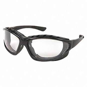 MCR SAFETY Safety Glass Clear Lens Full-Frame, 55KY60