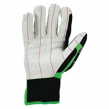 IRONCLAD Impact Resistant Gloves Green 3XL PR, 55LT43
